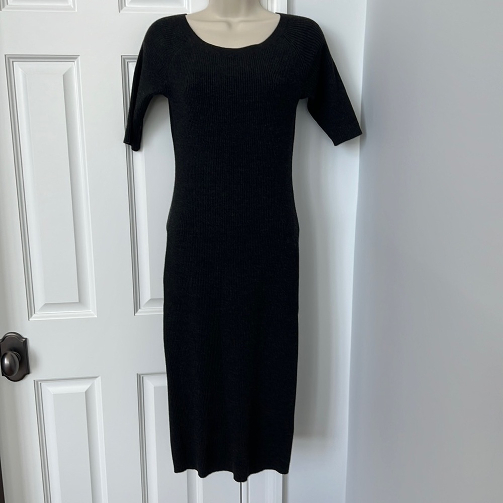 Theory grey sweater dress, NWOT.